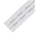 Adam Hall Hardware 2604 - Doppelscharnierband, 180 cm, Stahl, verzinkt