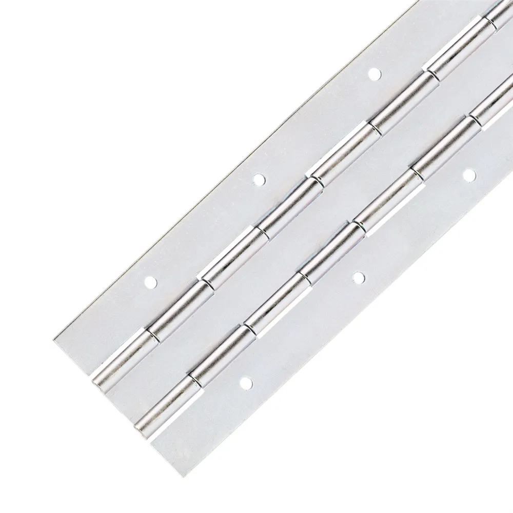 Adam Hall Hardware 2604 - Doppelscharnierband, 180 cm, Stahl, verzinkt