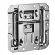 Adam Hall Hardware 270746 - Deckelfeststeller kurz gekröpft mit Scharnier und Nietschutz