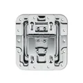 Adam Hall Hardware 270755 - Deckelfeststeller gekröpft mit Scharnier, Klick-Stop-Funktion und Nietschutz