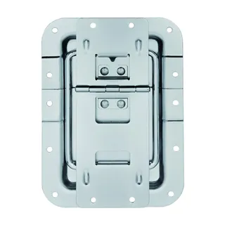 Adam Hall Hardware 270836 - Deckelfeststeller groß gekröpft mit Scharnier
