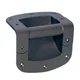 Adam Hall Hardware 34053 - 2x Stahl Einbau Boxengriff in PVC-Schale, schwarz