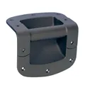 Adam Hall Hardware 34053 - 2x Stahl Einbau Boxengriff in PVC-Schale, schwarz