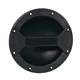 Adam Hall Hardware 34062 - 2x Einbau Schalengriff rund, Kunststoff, im Beutelset