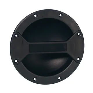 Adam Hall Hardware 34062 - 2x Einbau Schalengriff rund, Kunststoff, im Beutelset