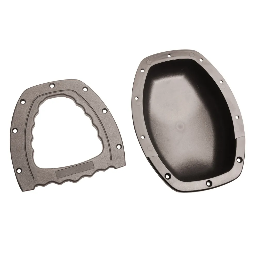Adam Hall Hardware EVOLUTIVE HANDLE - Ergonomischer Einbau Schalengriff "Evolution" im Set (2 Stück)".
