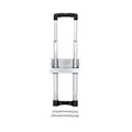 Adam Hall Hardware 3476033 - Versenkter Ausziehgriff 2 Auszüge, verzinkte Schale gekröpft Länge 336 - 661 mm
