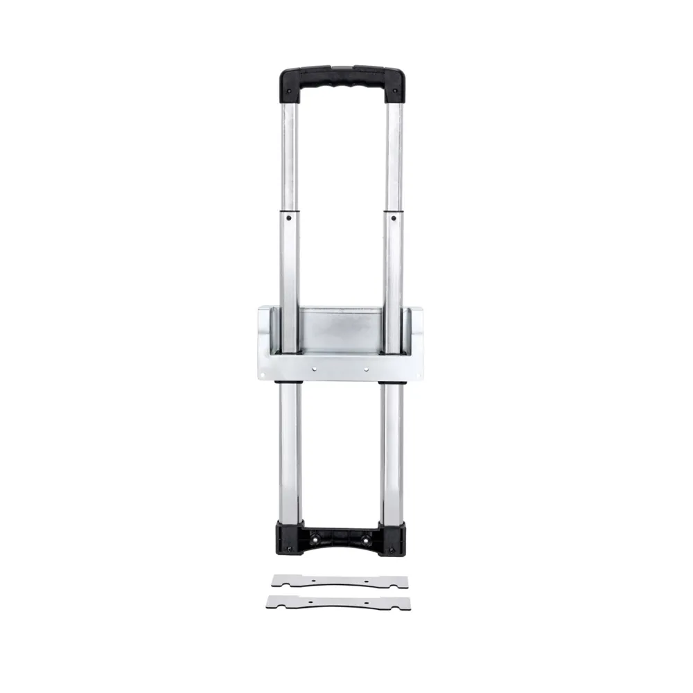 Adam Hall Hardware 3476033 - Versenkter Ausziehgriff 2 Auszüge, verzinkte Schale gekröpft Länge 336 - 661 mm