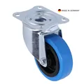 Tente 37033 - Lenkrolle 100 mm mit Blauem Rad