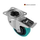 Tente 37038 - Lenkrolle 100 mm mit Richtungsselbststeller, gebremst