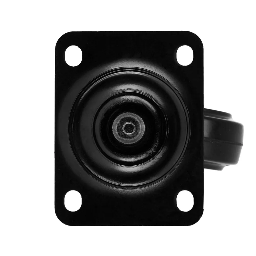 Adam Hall Hardware 372081 BLK - Lenkrolle 80 mm, schwarz