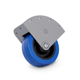 Adam Hall Hardware 37300 S - Eckeinbaurolle 100 mm in Alu-Druckgussgehäuse