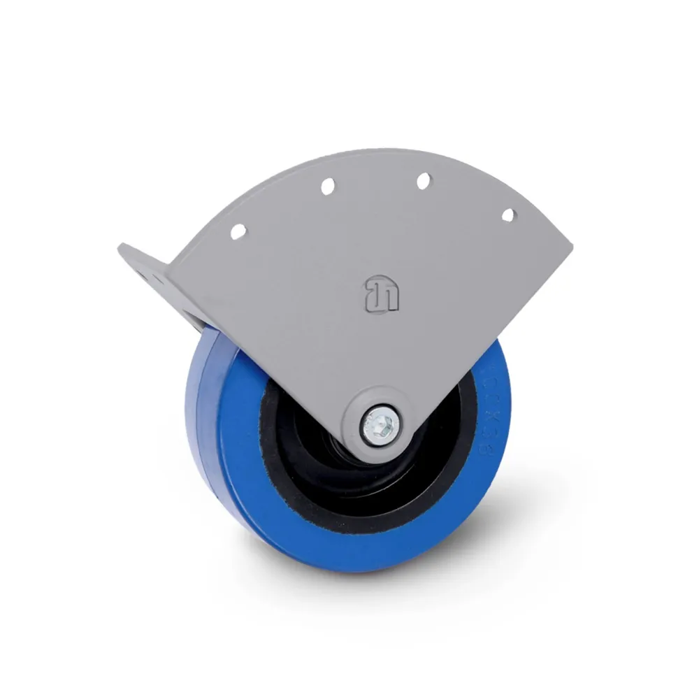 Adam Hall Hardware 37300 S - Eckeinbaurolle 100 mm in Alu-Druckgussgehäuse
