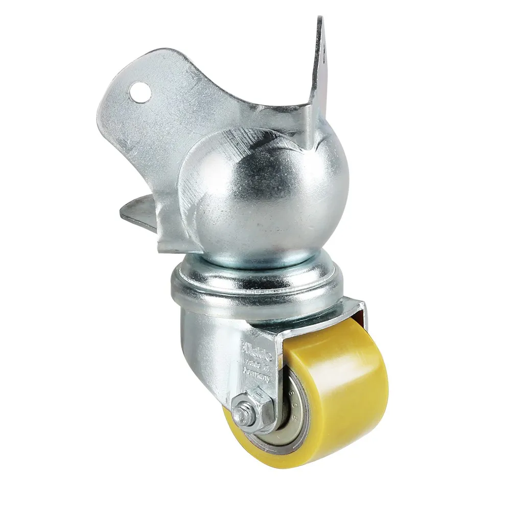 Adam Hall Hardware 37441 - Eckaufbaurolle 35 mm auf Kugelecke