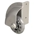 Adam Hall Hardware 37500 S - Eckaufbaurolle mit weichem Rad 75 mm