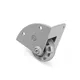 Adam Hall Hardware 37600 S - Eckeinbaurolle mit 48mm-Rad in Alu-Druckgussgehäuse
