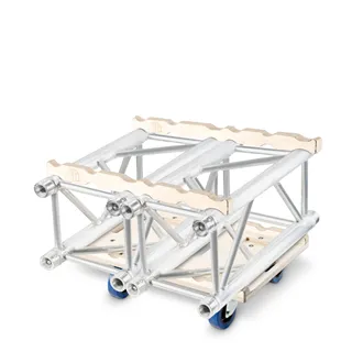 Adam Hall Accessories EUROTRUSS ROLL BOARD 381044 - EUROTRUSS Rollenbrett mit 4 x 100 mm Rollen