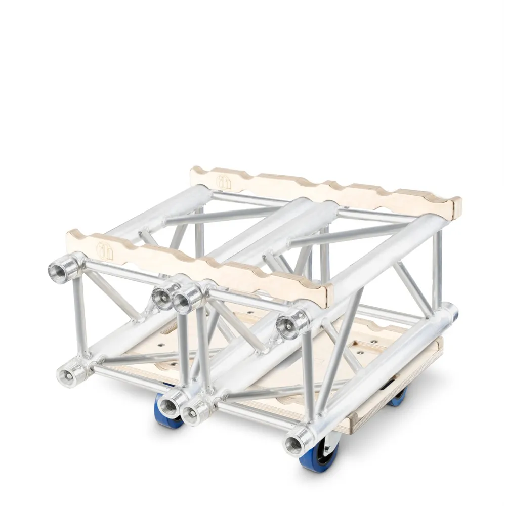Adam Hall Accessories EUROTRUSS ROLL BOARD 381044 - EUROTRUSS Rollenbrett mit 4 x 100 mm Rollen