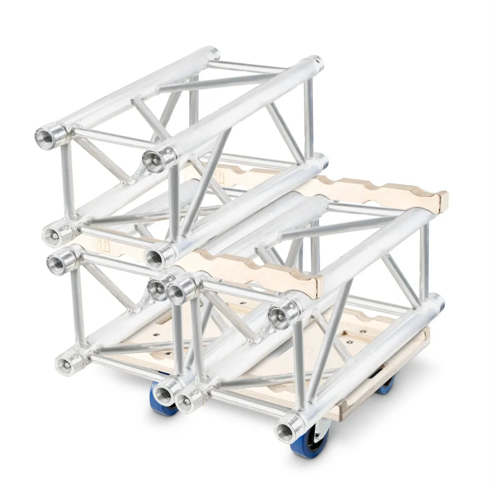 Adam Hall Accessories EUROTRUSS ROLL BOARD 381044 - EUROTRUSS Rollenbrett mit 4 x 100 mm Rollen