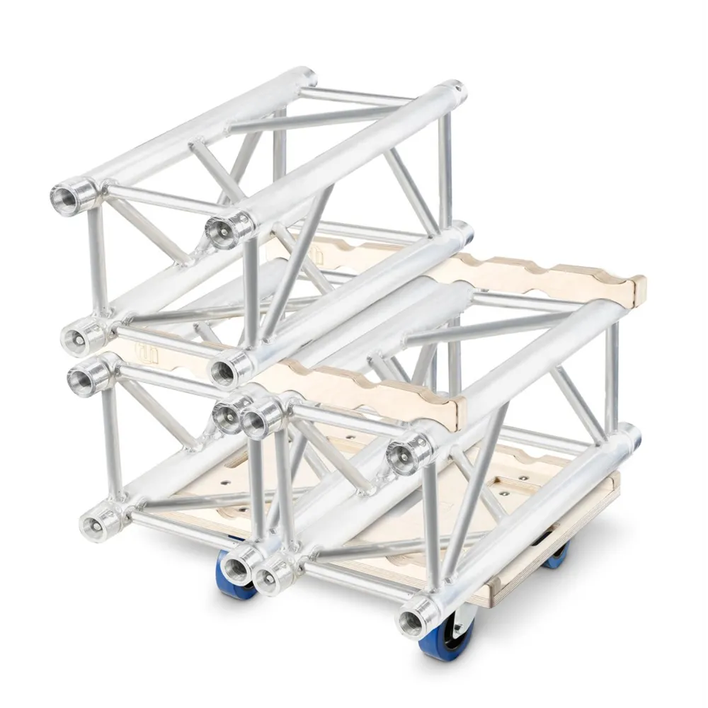 Adam Hall Accessories EUROTRUSS ROLL BOARD 381044 - EUROTRUSS Rollenbrett mit 4 x 100 mm Rollen