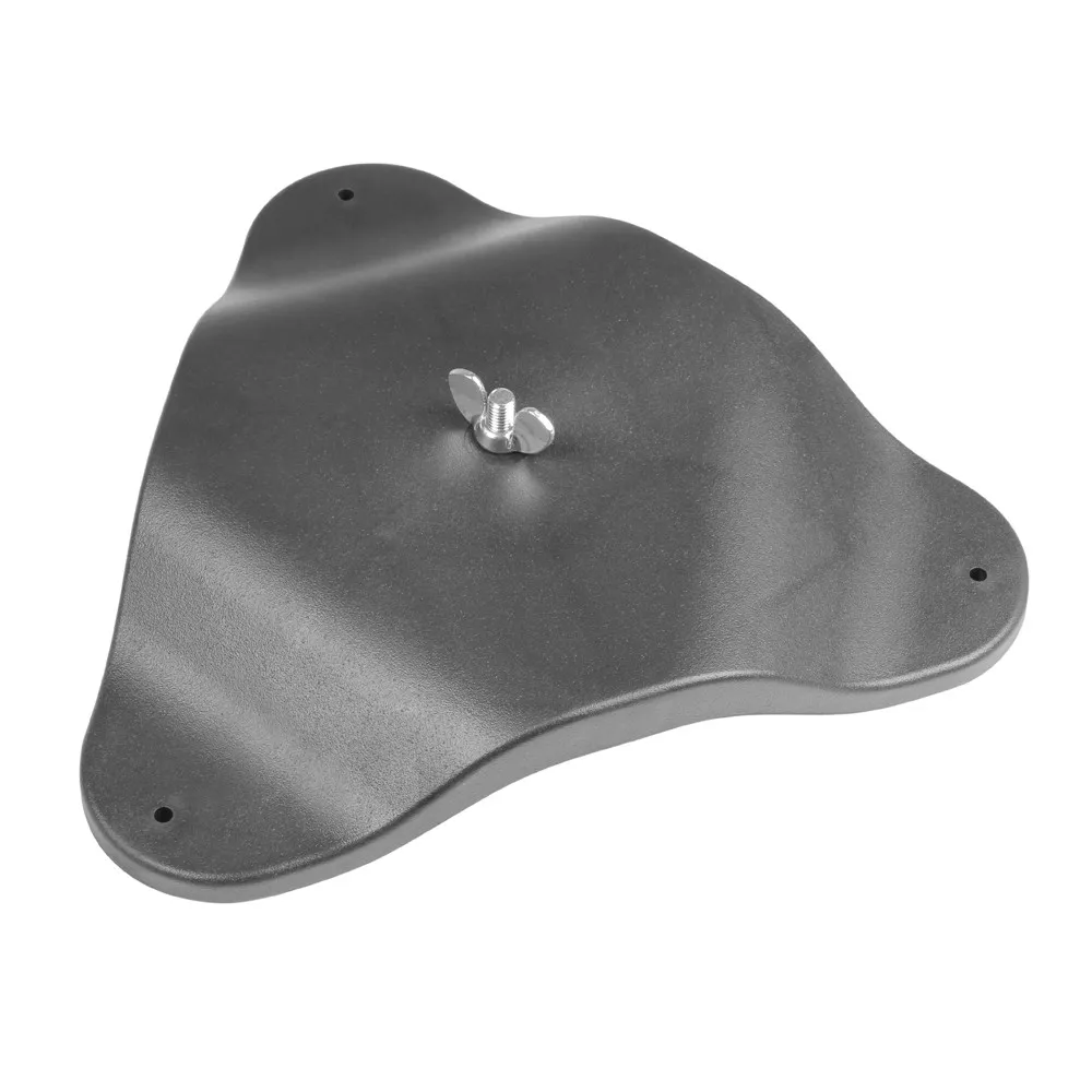 Adam Hall Accessories 38163 - Boden- und Wandmontageplatte für alle PAR16/36/56/64 Scheinwerfer